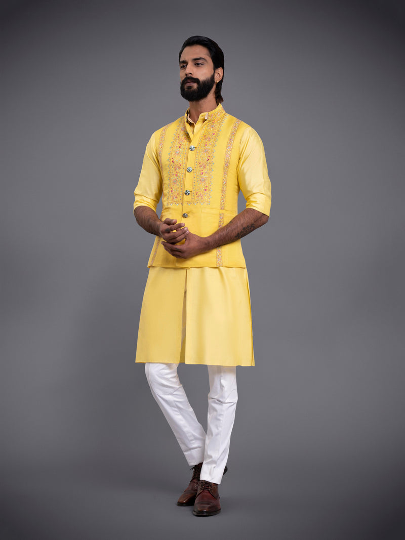 KASHMIR GULE AFTAAB WAISTCOAT