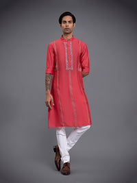 KASHMIR GULAAB KALIDAAR KURTA