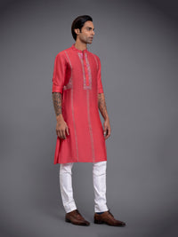KASHMIR GULAAB KALIDAAR KURTA