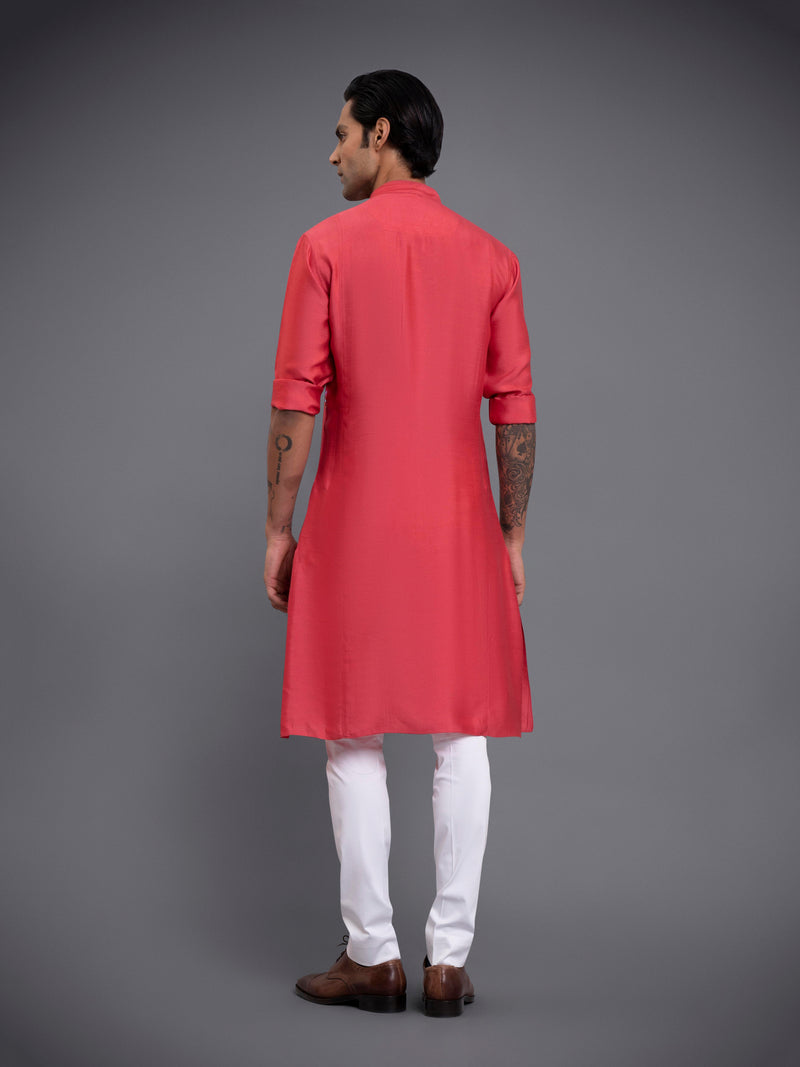 KASHMIR GULAAB KALIDAAR KURTA