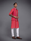 KASHMIR GULAAB OPEN WAISTCOAT