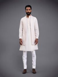KASHMIR FAIZA LONG WAISTCOAT