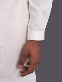 KASHMIR FAIZA LONG WAISTCOAT