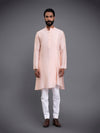 KASHMIR GULAABI LAYERED KURTA