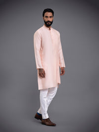 KASHMIR GULAABI LAYERED KURTA