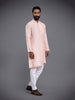 KASHMIR GULAABI LAYERED KURTA