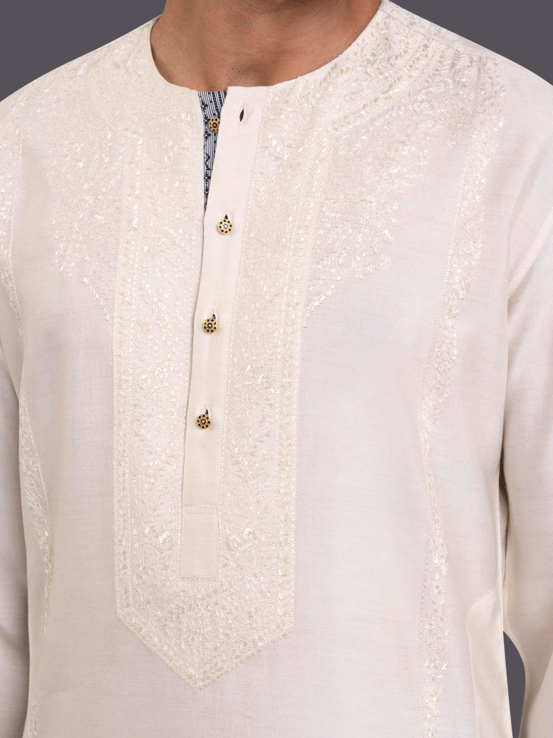 THE ALIGARHI YOKE KURTA