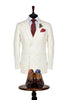 OFF WHITE WOOL WESTERN SUIT