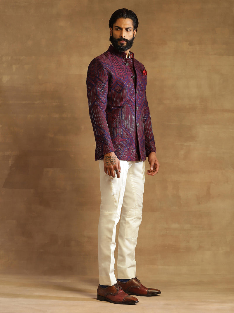 ZIG ZAG BANDHGALA