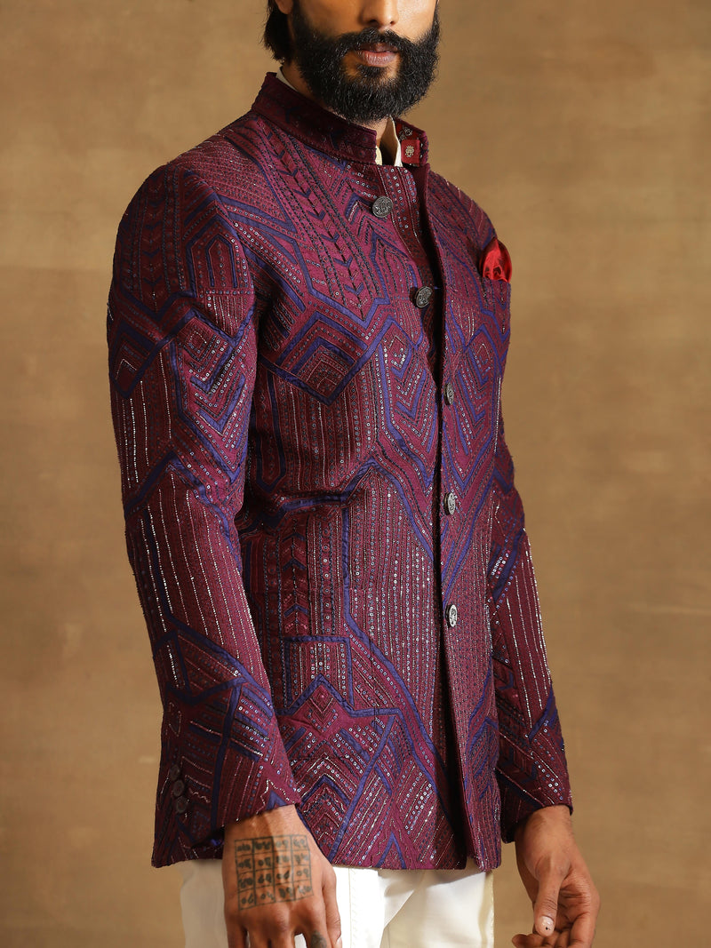 ZIG ZAG BANDHGALA
