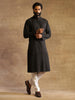 STRIPE TEXTURED KURTA