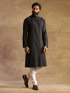 STRIPE TEXTURED KURTA