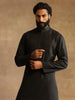 STRIPE TEXTURED KURTA
