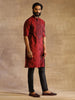 NOCTURNAL FIESTA BUTTI YOKE KURTA