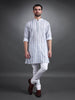 BLUE STRIPED KURTA