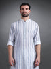 BLUE STRIPED KURTA