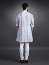 BLUE STRIPED KURTA