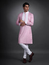 PINK COTTON KURTA
