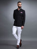 CHECKED COTTON BANDHGALA JACKET