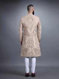 POLISHED MARBLE EMBROIDERED ACHKAN