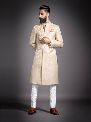 LINEN SILK BEIGE ACHKAN