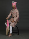 PINK SILK ACHKAN