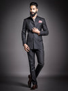 MIDNIGHT MONARCH BANDHGALA SUIT