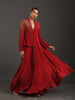 THE DRAPED SARI-BANDGALA GOWN