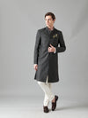 GREY SUITING ACHKAN