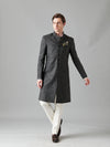 GREY SUITING ACHKAN