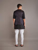 OLIVE LINEN SILK WAISTCOAT