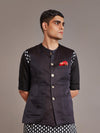 OLIVE LINEN SILK WAISTCOAT