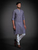 GREY COTTON KURTA