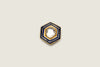 RR SILVER BANDHGALA BUTTON