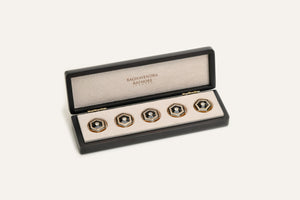 SILVER BANDHGALA BUTTON SETS