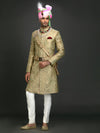 GREEN BROCADE ACHKAN