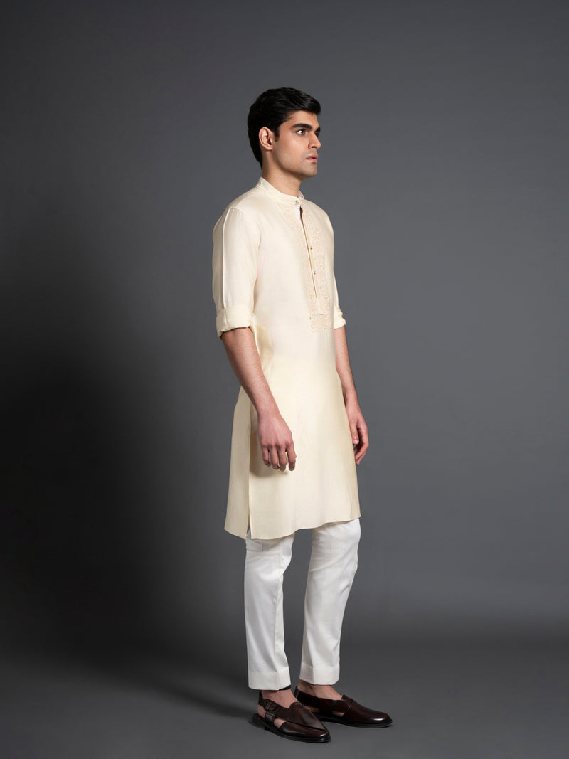 EMBROIDERED MULTICOLOUR KURTA