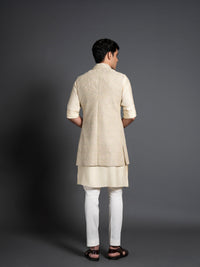 MULTICOLOUR LONG WAISTCOAT