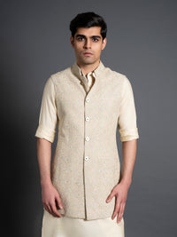 MULTICOLOUR LONG WAISTCOAT