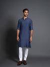 THE KANTHA STITCH LINE KURTA