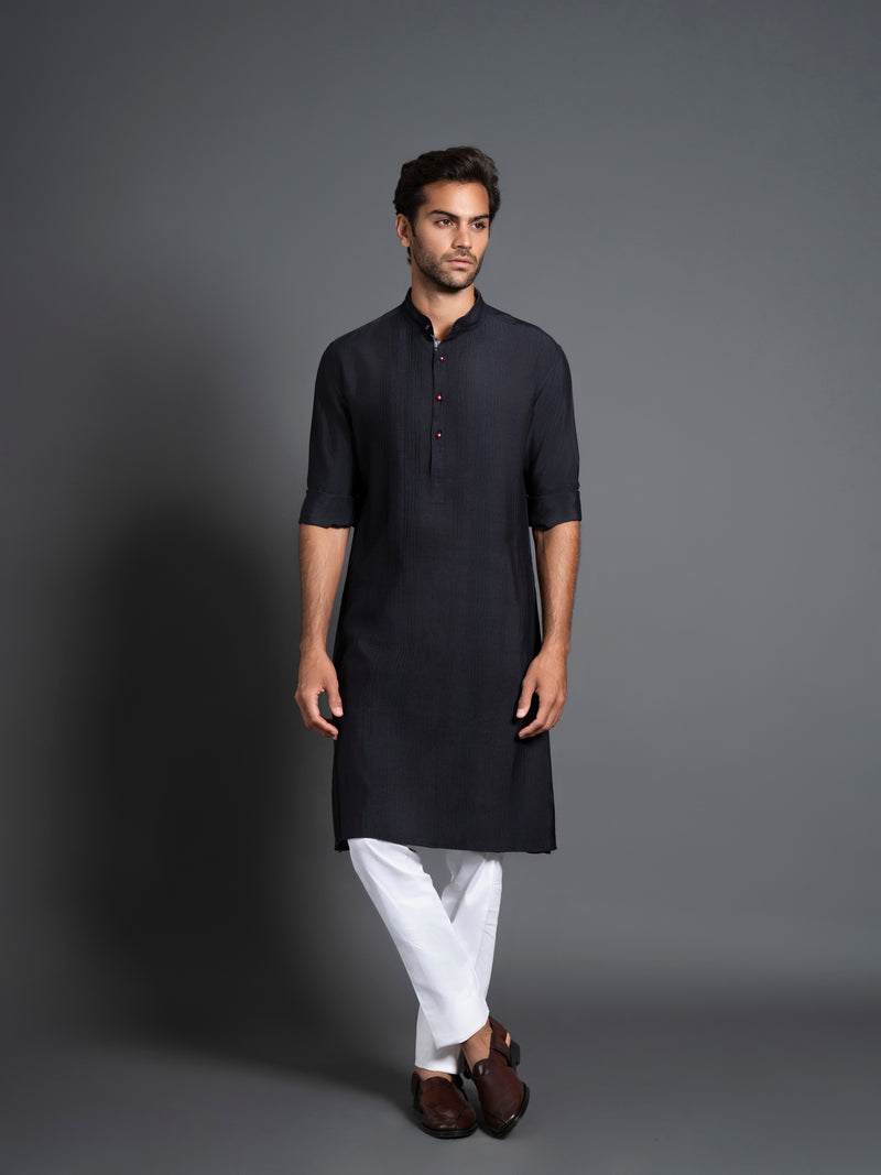 THE KANTHA STITCH LINE KURTA