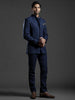 ROYAL CYAN BANDHGALA SUIT