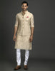 GOLD SILK WAISTCOAT