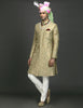 GREEN BROCADE ACHKAN