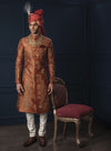 RED SILK ACHKAN