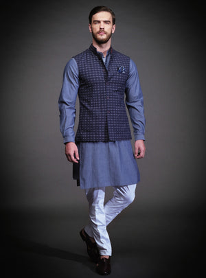 BLUE WAISTCOAT